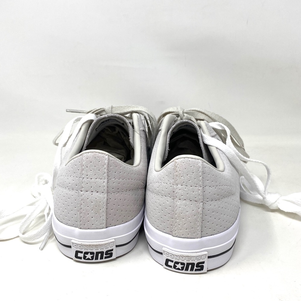Converse One Star PRO Shoes Men’s Low Top Pale Putty Suede Size Sneakers 170072C - Picture 8 of 10